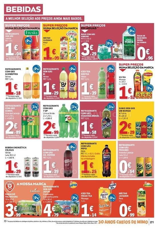 Antevisão Folheto E-LECLERC Promoções de 13 a 19 agosto